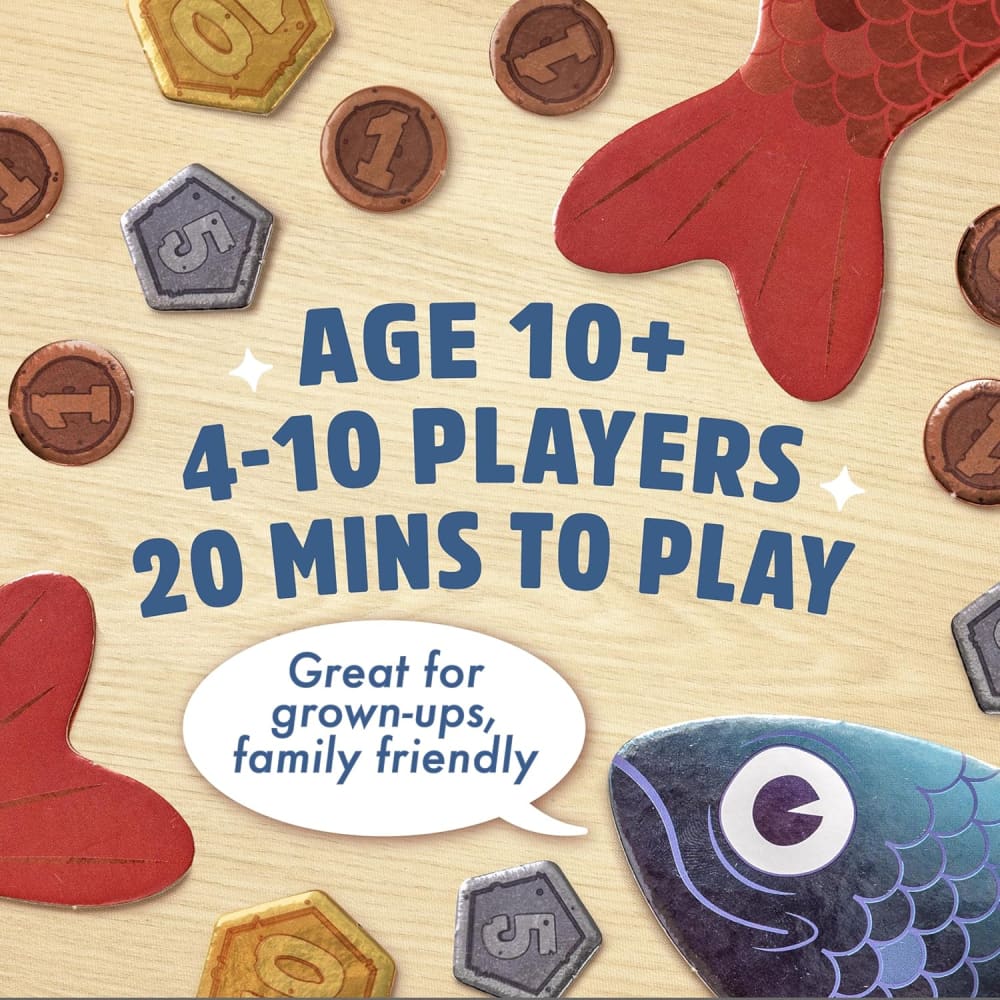 Sounds Fishy Fast Thinking Family Game - Big Potato Games