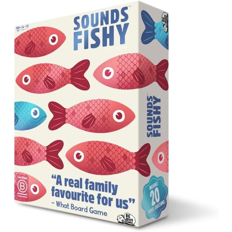 Sounds Fishy Fast Thinking Family Game · BrightMinds UK