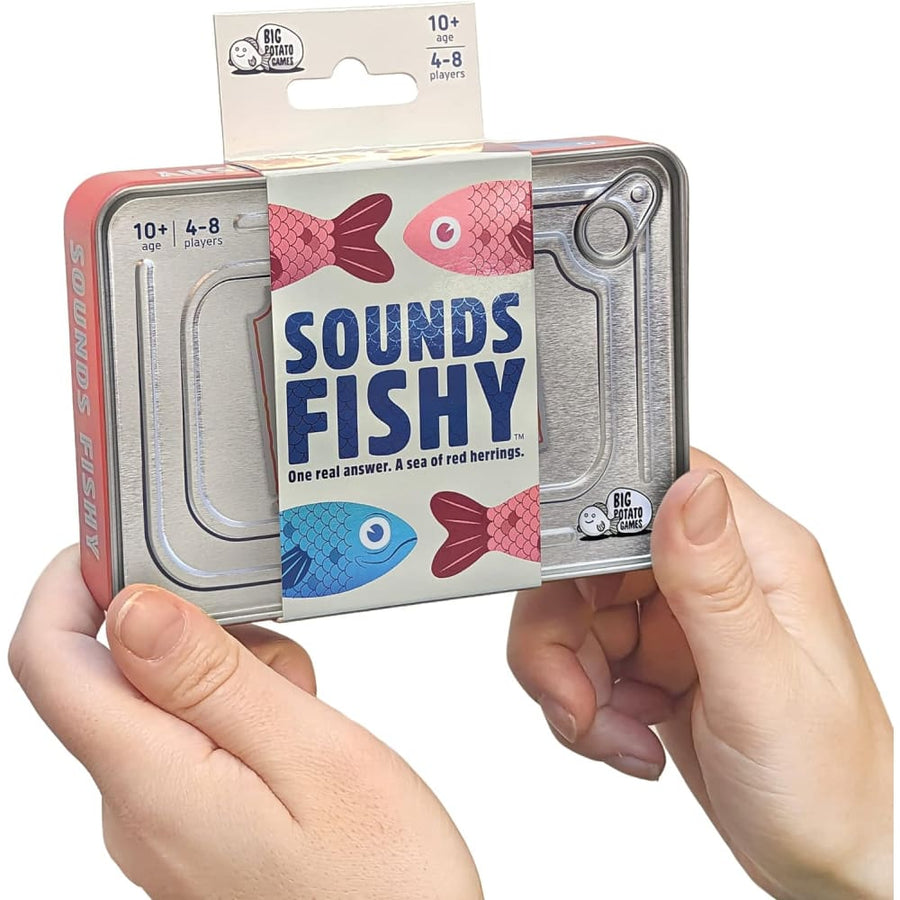 Sounds Fishy Fast Thinking Travel Version Game - Big Potato Games