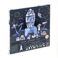 Space Rocket Colour,Assemble & Play - Djeco