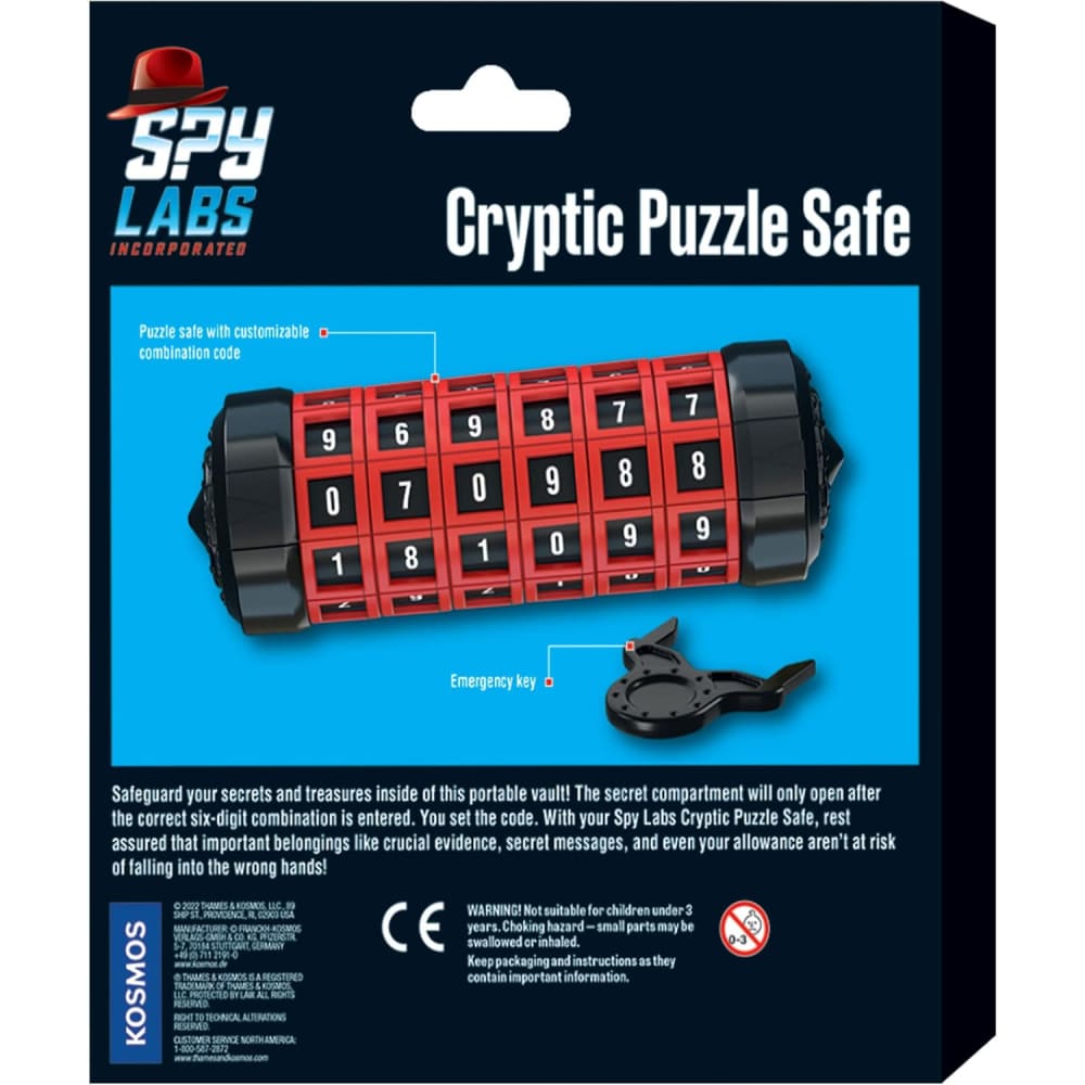 Spy Labs Cryptic Puzzle Safe Thames And Kosmos