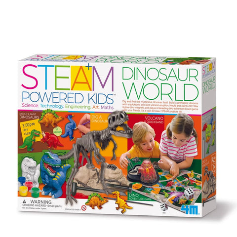 Image of STEAM Powered Kids Dinosaur World - 4M Great Gizmos