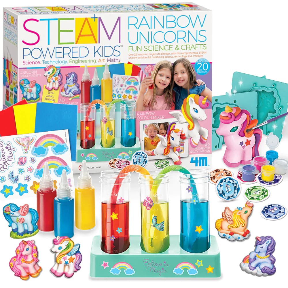 STEAM Powered Kids Rainbow Unicorns - 4M Great Gizmos