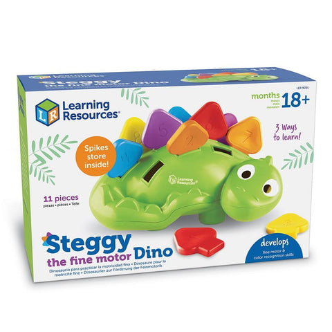 Image of Learning Resources Steggy The Fine Motor Dino - 765023090918