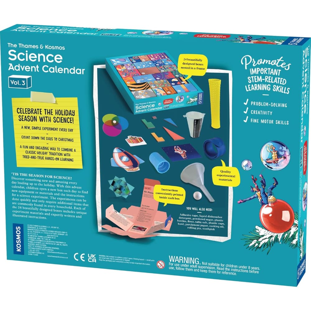 STEM Science Advent Calendar 2025 Vol 3 Thames And Kosmos