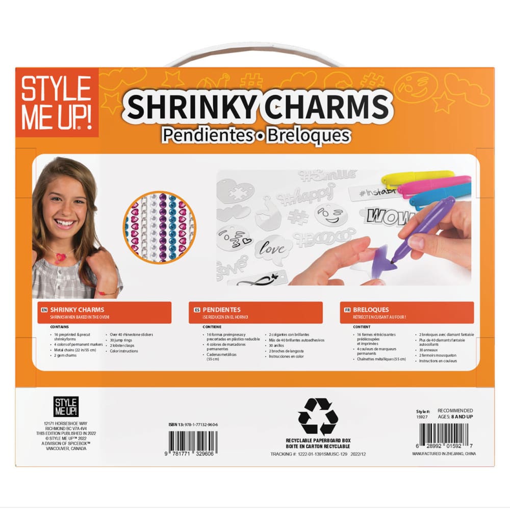 Style Me Up Shrinky Charms - SpiceBox