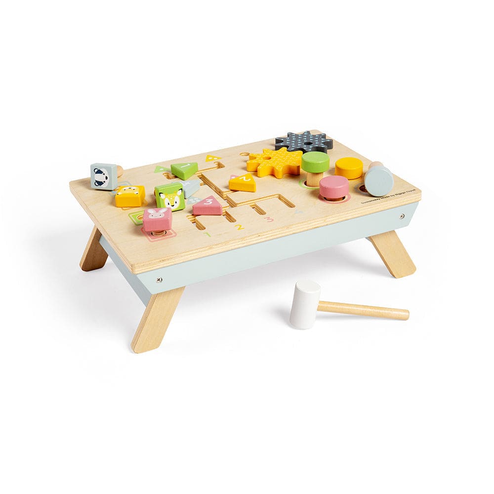 Tabletop Activity Bench - FSC® Certified - Bigjigs Toys 691621830390