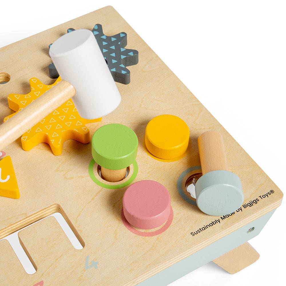 Tabletop Activity Bench - FSC® Certified - Bigjigs Toys 691621830390