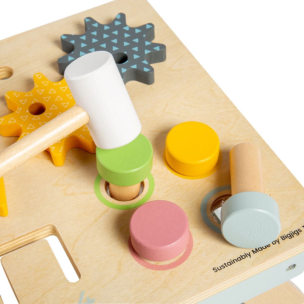 Tabletop Activity Bench - FSC® Certified - Bigjigs Toys 691621830390