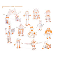 Team Monsters Colour Assemble & Play - Djeco