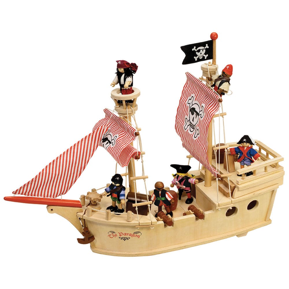 The Paragon Pirate Ship Playset - Tidlo 5012824000949