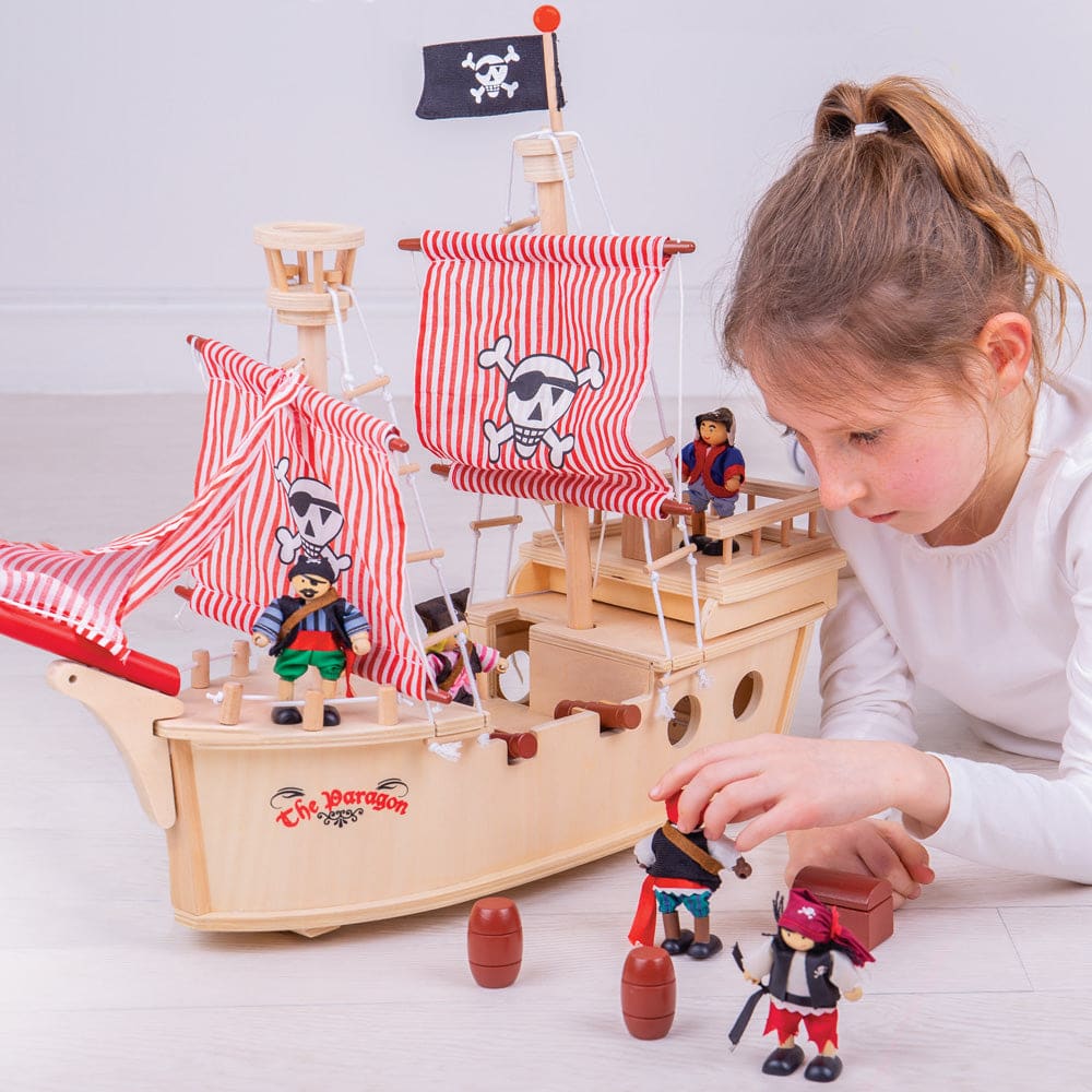 The Paragon Pirate Ship Playset - Tidlo 5012824000949