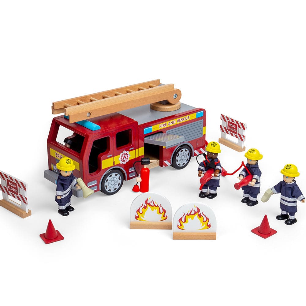 Tidlo Fire Station Toy Bundle · BrightMinds UK