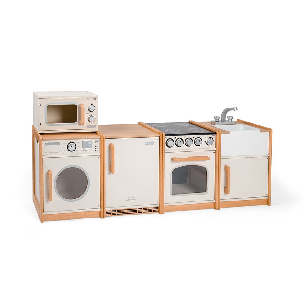 Tidlo White Play Kitchen Bundle - 691621678961