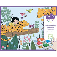 Touch Finger Painting Kit - Djeco