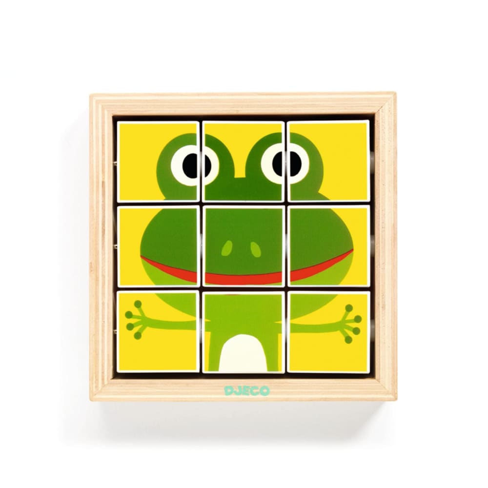 Tournanimo Block Cube Puzzle - Djeco