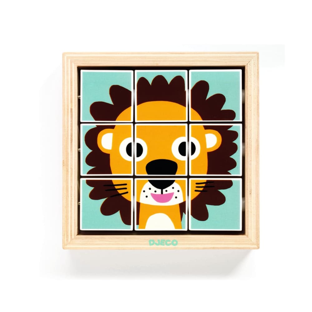Tournanimo Block Cube Puzzle - Djeco