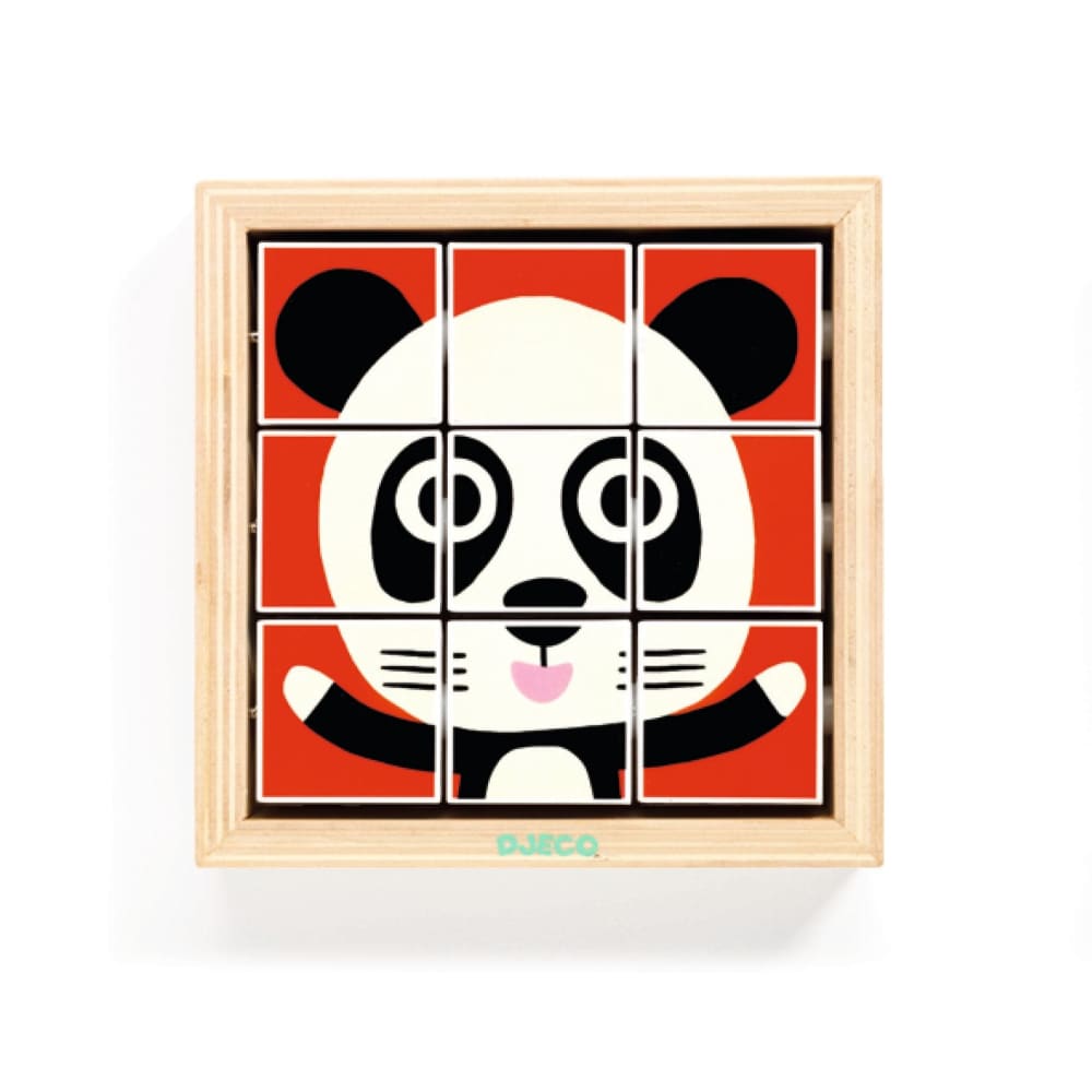 Tournanimo Block Cube Puzzle - Djeco