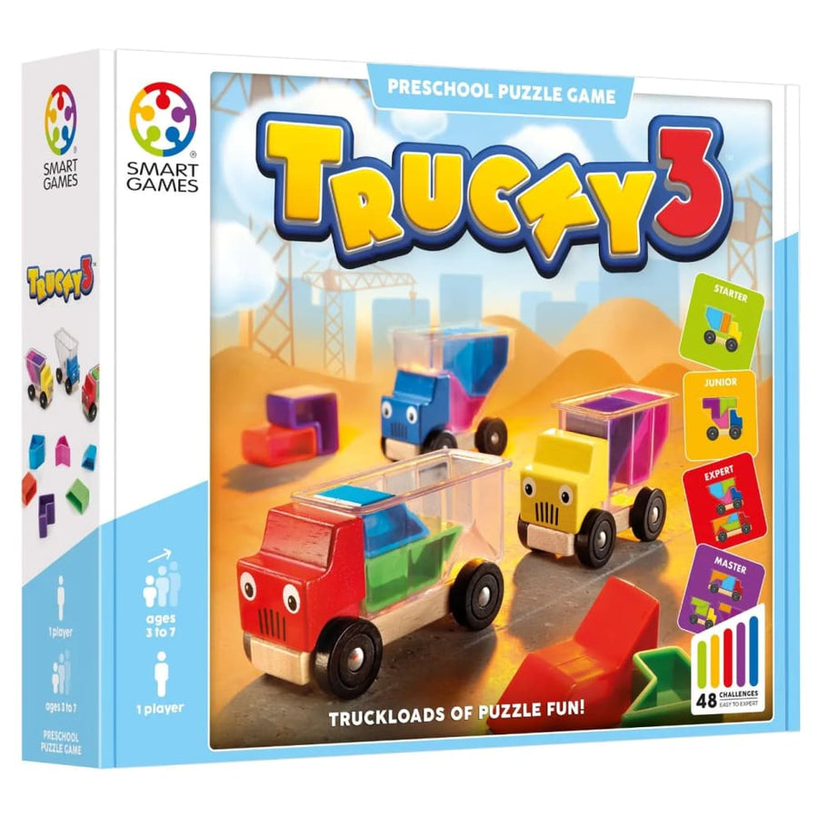 Trucky 3 Wooden Puzzle Game Smart Games