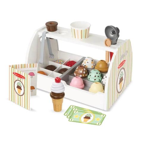 Ice cream counter