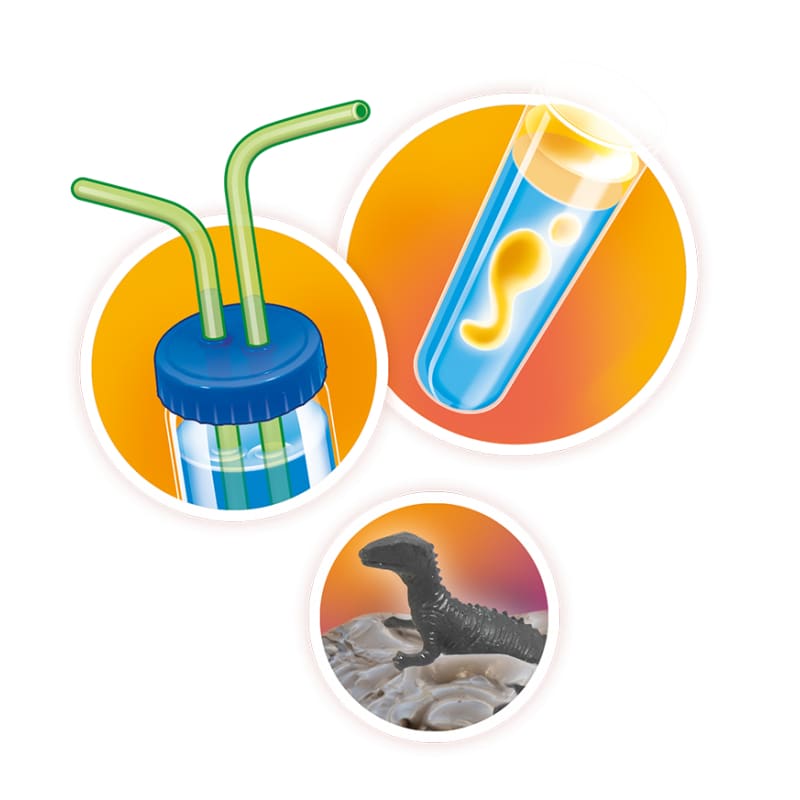 Volcanoes & Dinosaurs Experiment Kit - Halilit