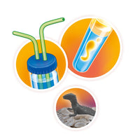 Volcanoes & Dinosaurs Experiment Kit - Halilit