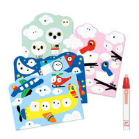 Water Based Colouring Kit - Hidden in the Sky - Djeco
