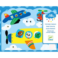 Water Based Colouring Kit - Hidden in the Sky - Djeco