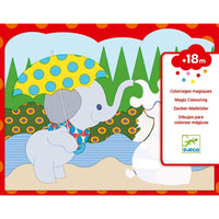 Water Based Colouring Kit - Hidden Outside - Djeco