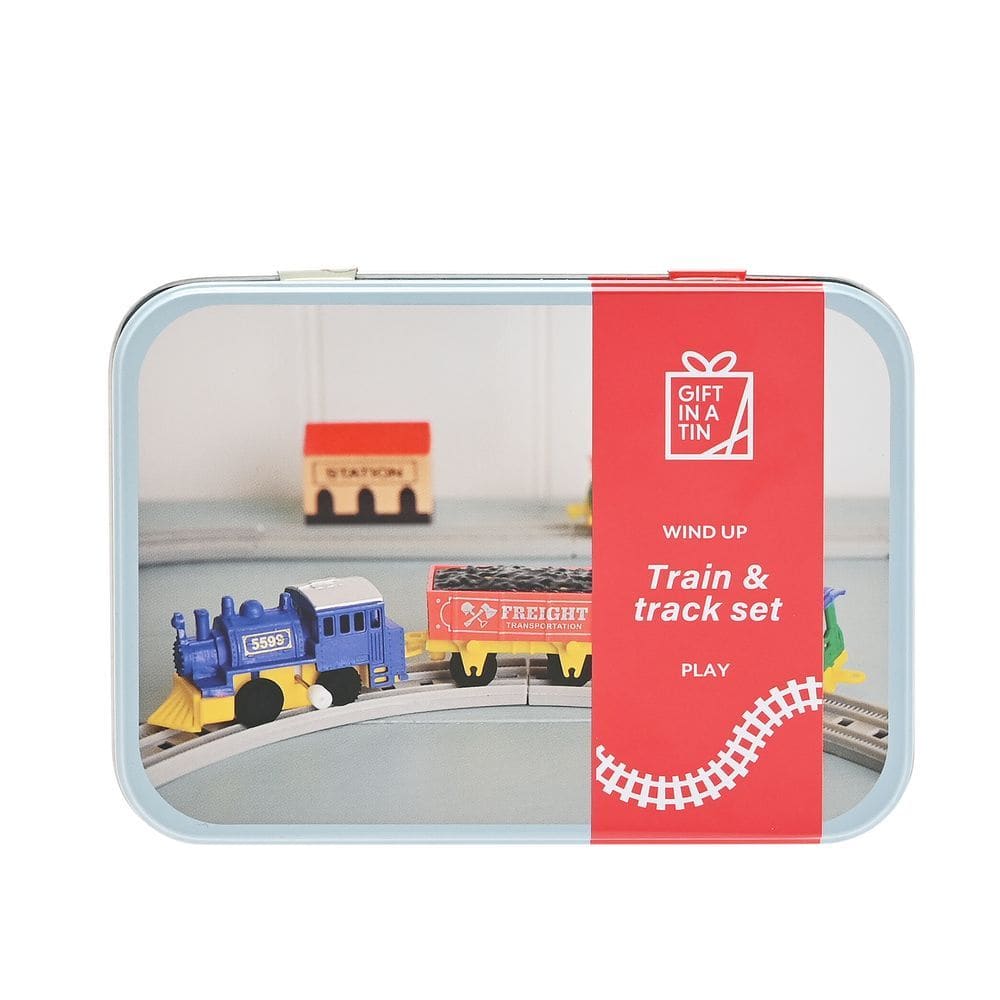 Wind Up Train Set Kit in a Tin - Apples to Pears
