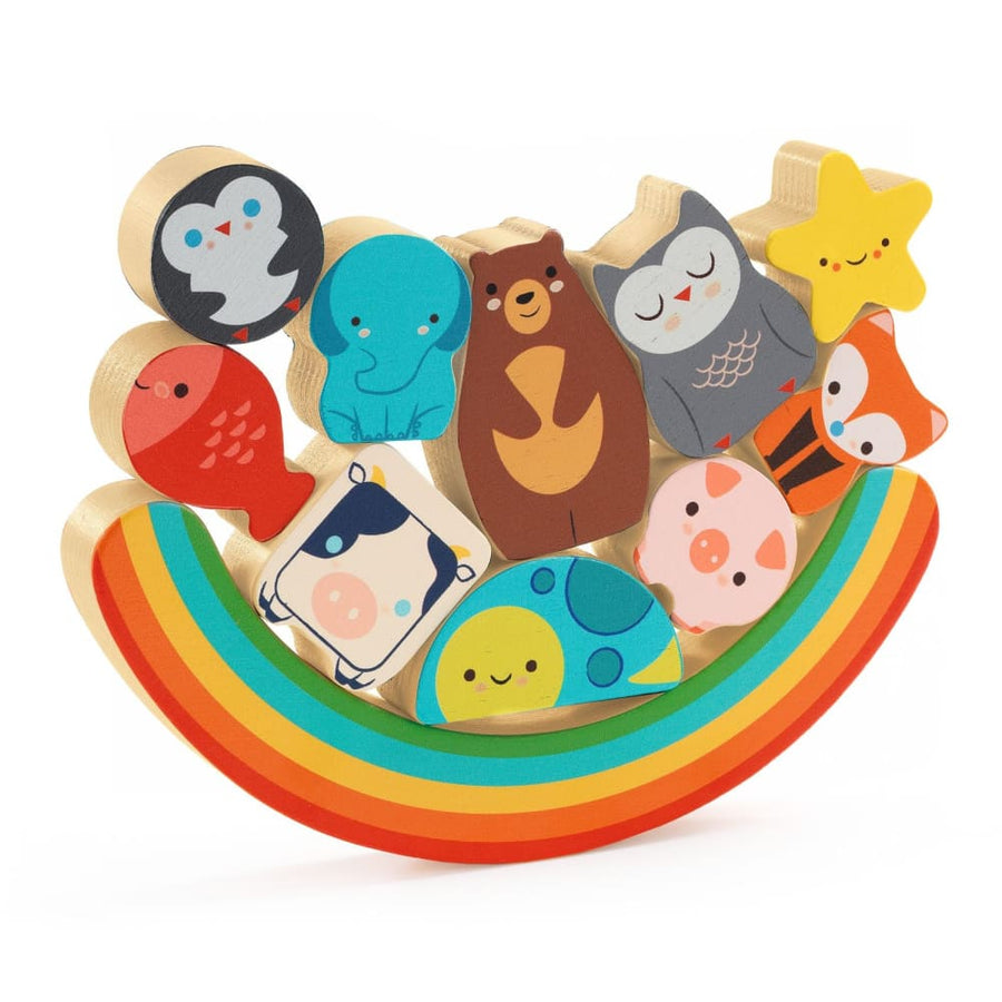 Wood Balancing Puzzle Animals - Djeco