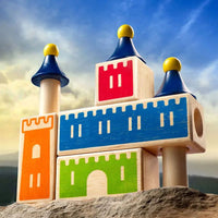 Wooden Castle Logix Building Puzzle Smart Games