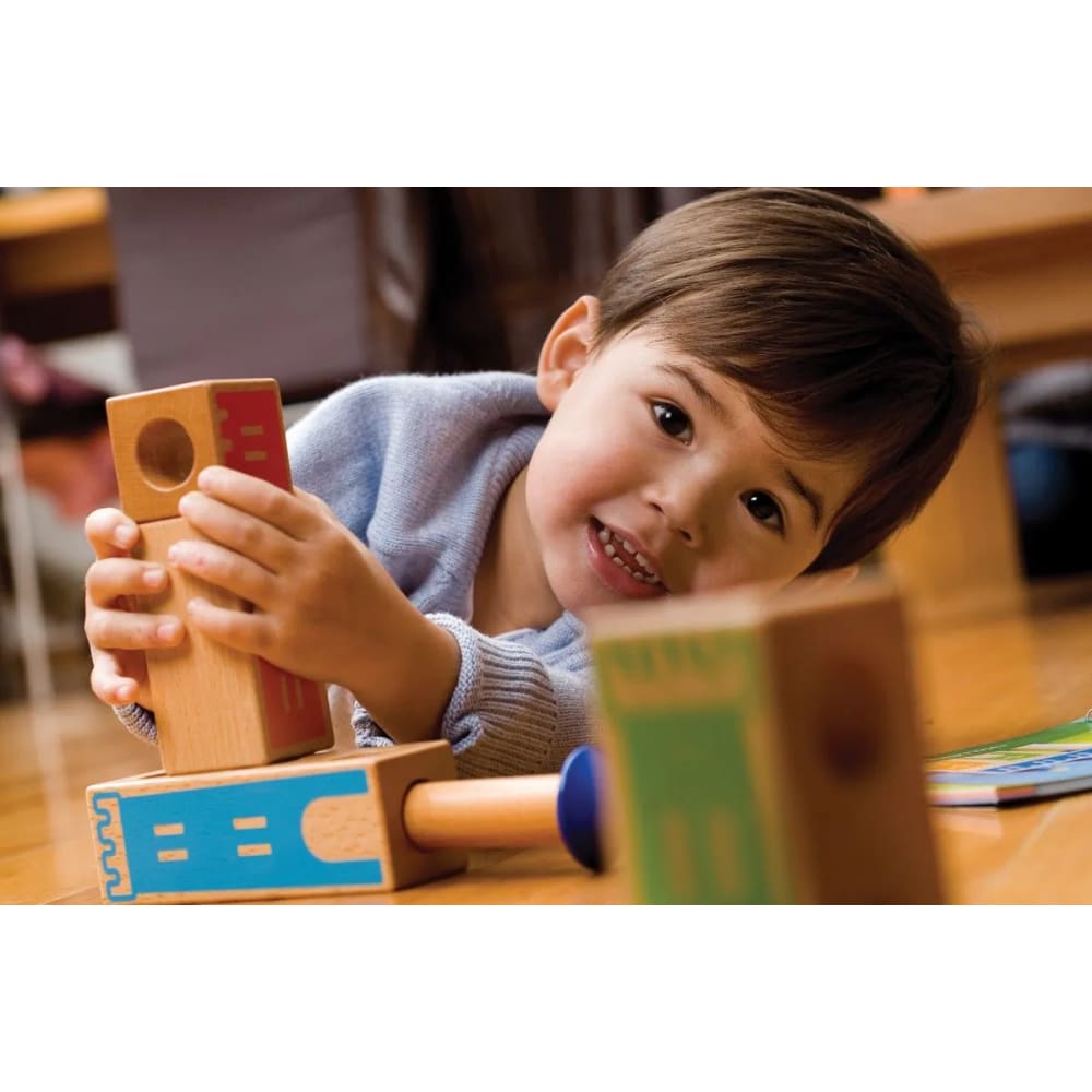 Wooden Castle Logix Building Puzzle Smart Games