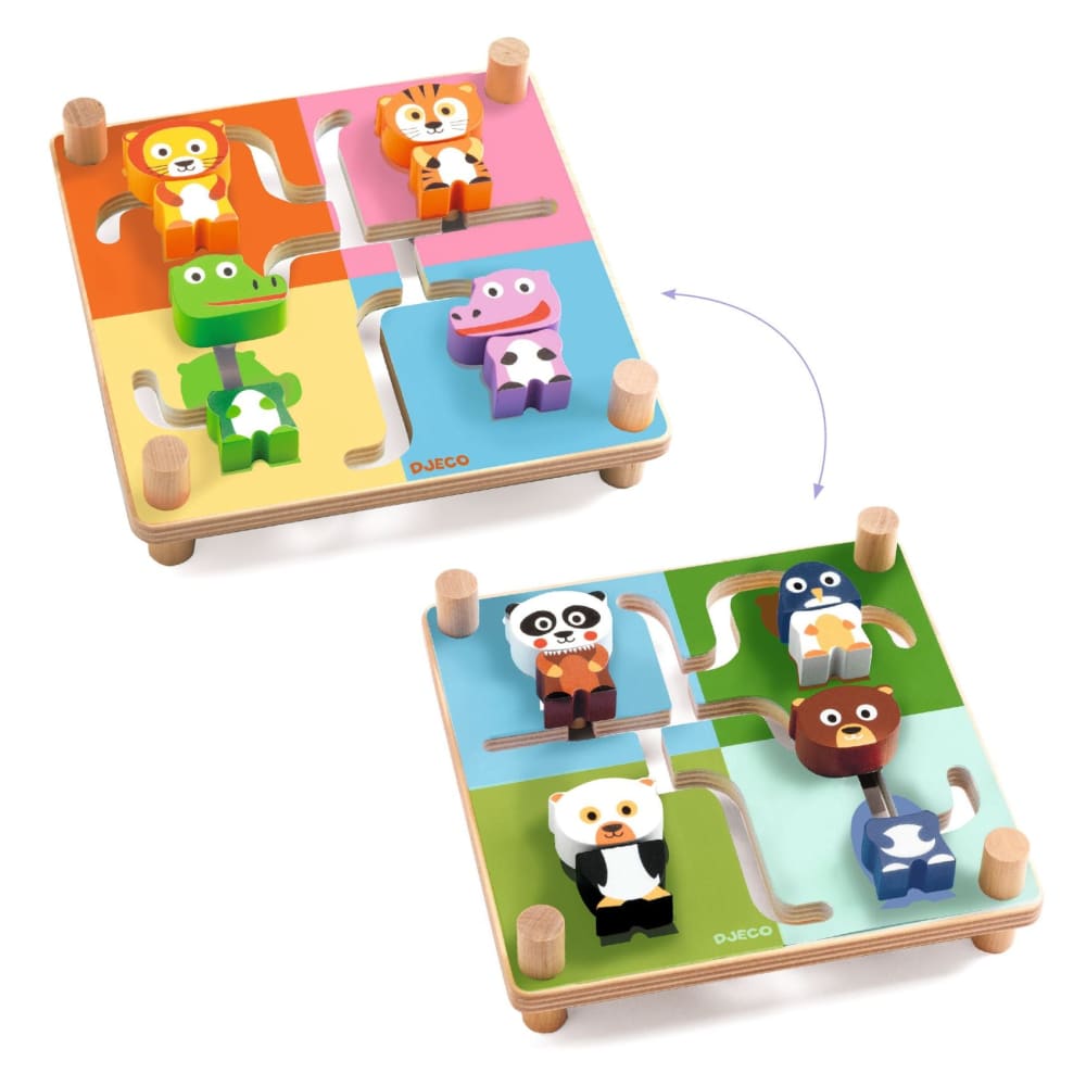 Wooden Spinamix Game - Djeco