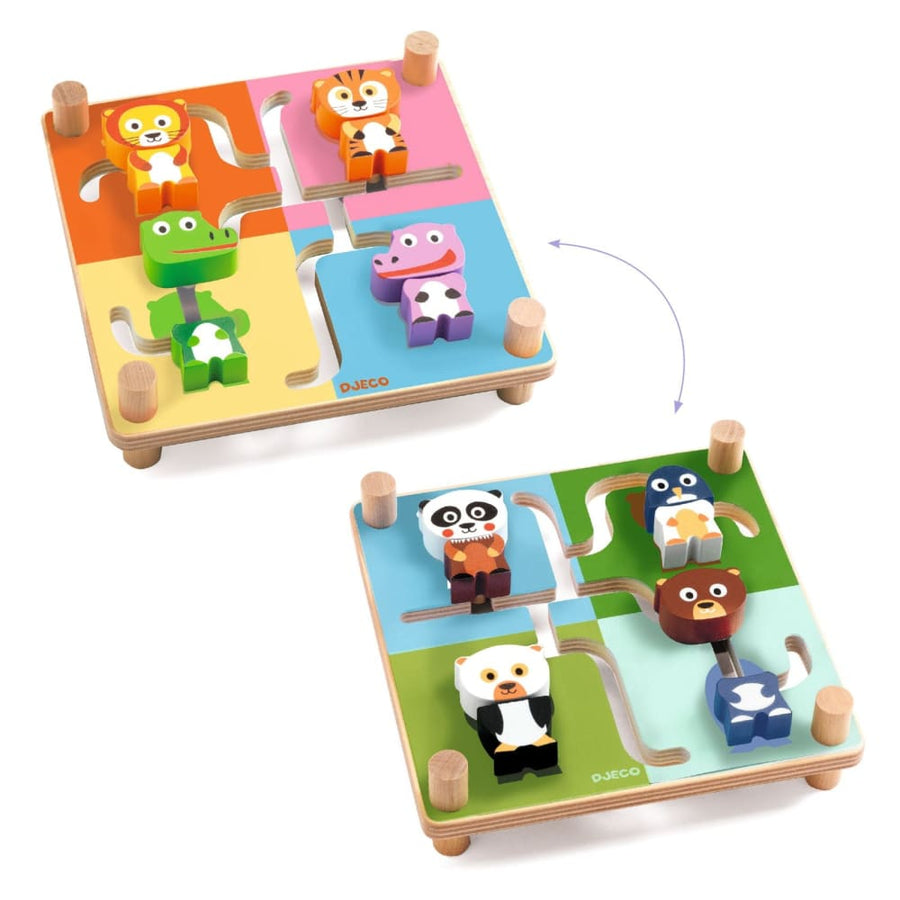 Wooden Spinamix Game - Djeco
