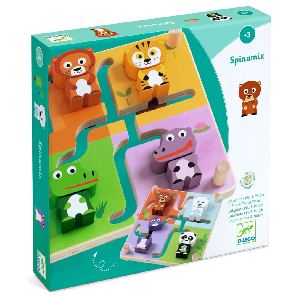 Wooden Spinamix Game - Djeco