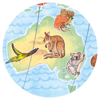 World’s animal puzzle + booklet - 100 pcs - Djeco