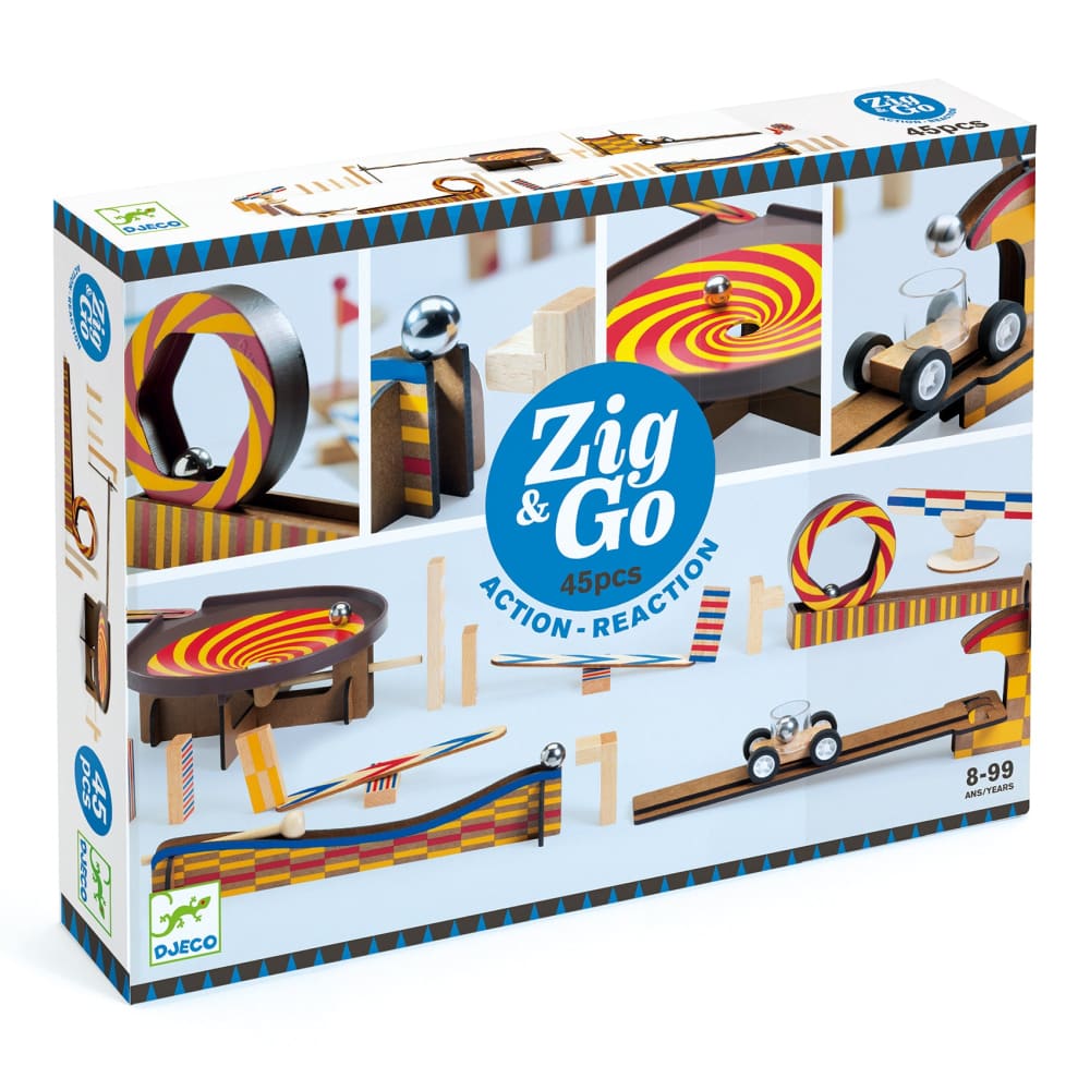 Zig & Go - Wroom - 45 pcs - Djeco
