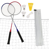2 Player Badminton Set with Net - Traditional Garden Games