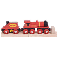 Bigjigs Big Red Engine (BJT418) - Rail 691621094181