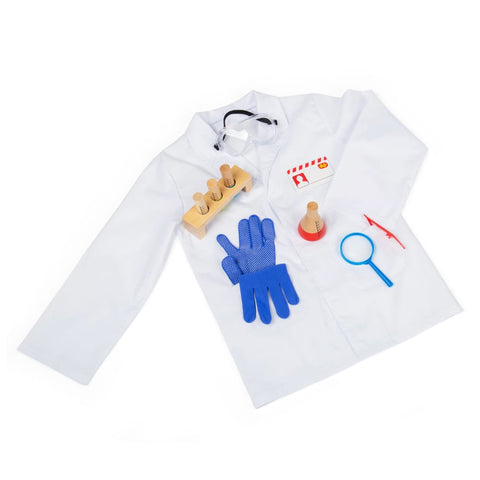 Image of BigJigs Toys Scientist Dress Up - Bigjigs 691621676769