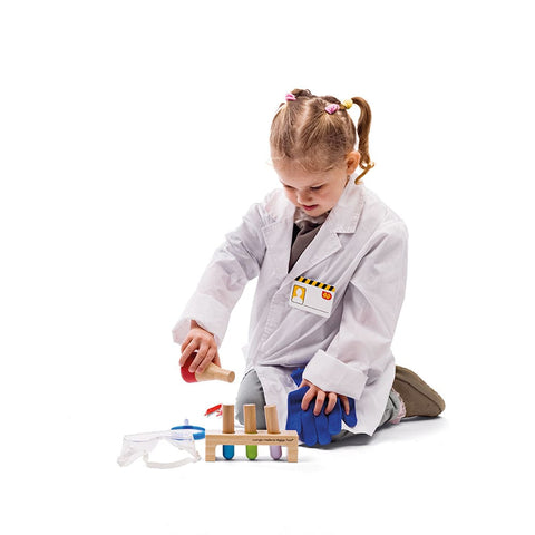 Image of BigJigs Toys Scientist Dress Up - Bigjigs 691621676769