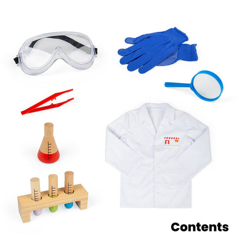 Image of BigJigs Toys Scientist Dress Up - Bigjigs 691621676769