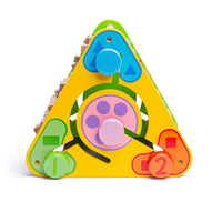 Bigjigs Triangular Activity Centre - Toys 691621034170