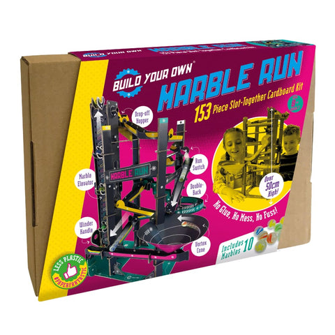Image of Build Your Own Plane Marble Run - 5060686160042