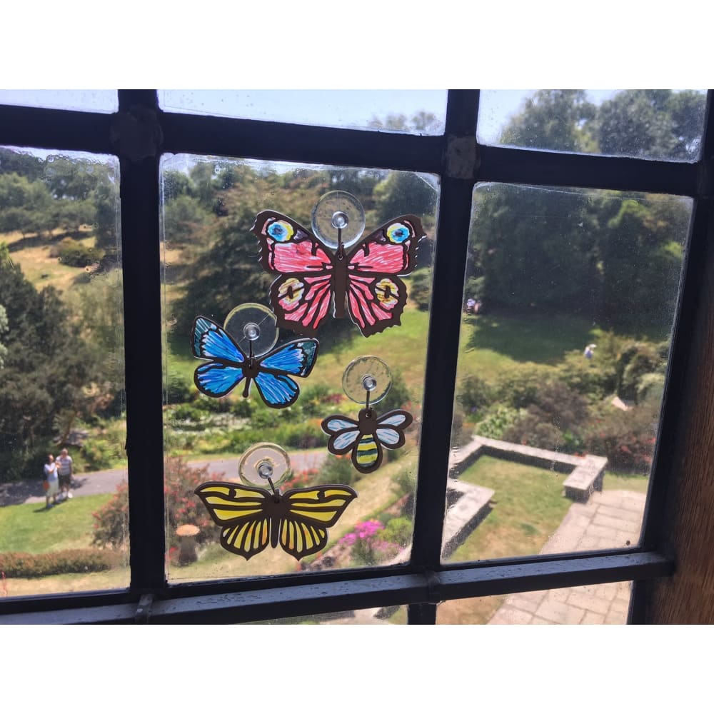 Butterflies & Bees Suncatcher Kit Gifts in a Tin - Apples to Pears 5050588010064