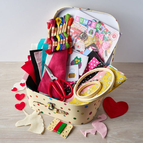 Image of Buttonbag Bumper Sewing and Embroidery Suitcase - Kits