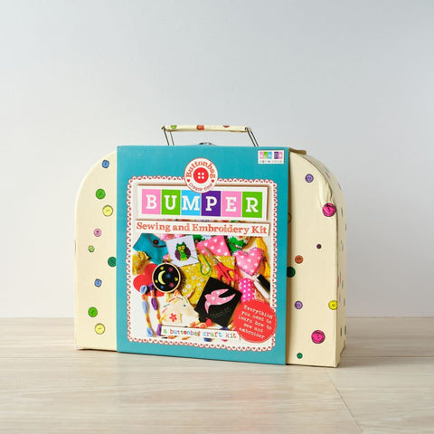 Image of Buttonbag Bumper Sewing and Embroidery Suitcase - Kits