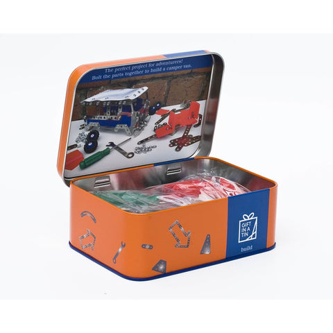 Image of Camper Van Construction Kit in a Tin - Apples to Pears 5050588008689