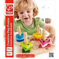 Creative Peg Puzzle - Hape 6943478002586